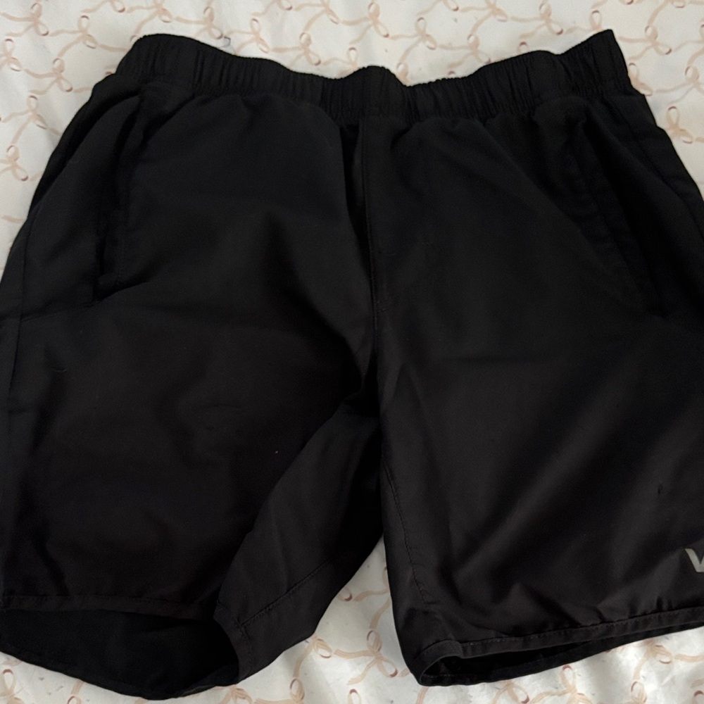 RVCA Men's Black Athletic Shorts